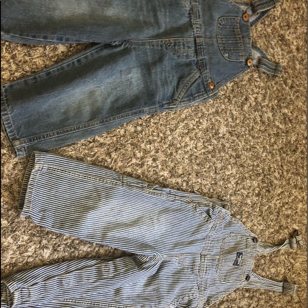 (4) 24m/2t overall suspenders boy